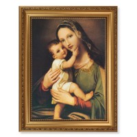Miraculous Image of the Succouring Mary Textured Framed Art Miraculous Image of the Succouring Mary Textured Framed Art