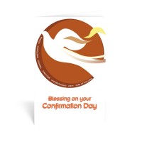 10pk - Holy Spirit Confirmation Blessing  Greeting Card Sold in inc of 10