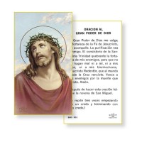 Ecce Homo Grand Poder Prayer-Card
