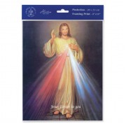 3pk - 8" x 10" Divine Mercy Print  (sold in inc. of 3)