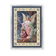 Guardian Angel Gold Embossed Magnetic Frame with Easel Inc. of 4