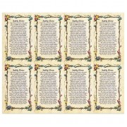 Safely Home Eight-Up Micro Perforated Bulk Prayer-Cards - 125 sheets (1000 total cards) Safely Home Eight-Up Micro Perforated Bulk Prayer-Cards - 125 sheets (1000 total cards)