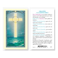25pk - Oracion A La Santo Cruz Laminated Holy Card Pk 25
