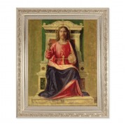 10" x 12" Ornate Silver Frame with a King of Heaven Print