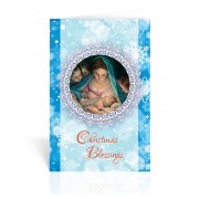 10pk - Infant Jesus with Mary Christmas Card  Sold in inc of 10