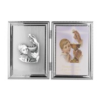5" x 7" Standing Communion Boy with Chalice Photo Frame