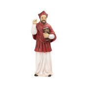 4" Cold Cast Resin Hand Painted Statue of Saint Robert in a Deluxe Window Box