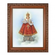 10" x 12" Ornate Wood Frame with an 8" x 10" The Infant of Prague Print