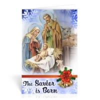 Holy Family, The Savior is Born Greeting Cards Boxed Holy Family, The Savior is Born Greeting Cards Boxed