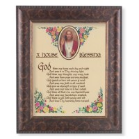 11 1/4" x 13 1/4" Art Deco Frame with an 8" x 10" A House Blessing Print