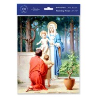 3pk - 8" x 10" Chambers: Holy Family with St. John the Baptist Print  (sold in inc. of 3)