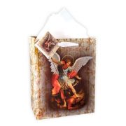 St. Michael Large Gift Bag with Tissue (Inc. of 10)