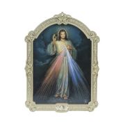 5" Cathedral 3D Plaque Divine Mercy