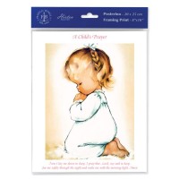 3pk - 8" x 10" Praying Girl Print (sold in inc. of 3) 3pk - 8" x 10" Praying Girl Print (sold in inc. of 3)