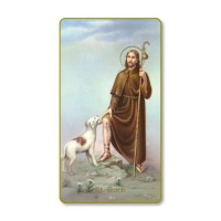100pk - Saint Roque Prayer-Card