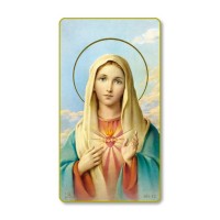 100pk - Immaculate Heart of Mary Prayer-Card