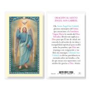 San Gabriel Holy Card