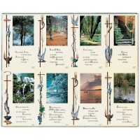 Wayside Series Eight-Up Micro Perforated Bulk Prayer-Cards  - 125 sheets (1000 total cards)