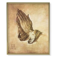 11" x 14" Gold Plaque Frame with a Albrecht Durrer: Praying Hands Print