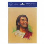 3pk - 8" x 10" Segura: Laughing Christ Print  (sold in inc. of 3)