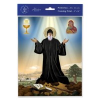 3pk - 8" x 10" Saint Charbel Print  (sold in inc. of 3)