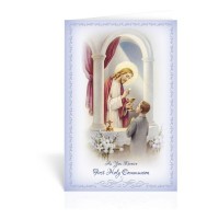 10pk - Cathedral Boy First Communion Greeting Card. Sold in inc of 10 10pk - Cathedral Boy First Communion Greeting Card. Sold in inc of 10