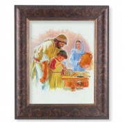 11 1/4" x 13 1/4" Art Deco Frame with an 8" x 10" Jesus the Carpenter Print