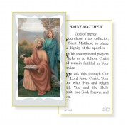 100pk - Saint Matthew Prayer-Card