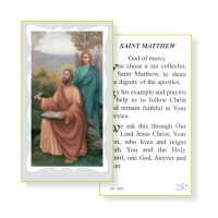 100pk - Saint Matthew Prayer-Card