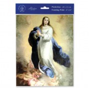 3pk - 8" x 10" Murillo: Immaculate Conception Print  (sold in inc. of 3)