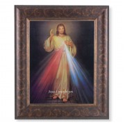 11 1/4" x 13 1/4" Art Deco Frame with an 8" x 10" Divine Mercy Print