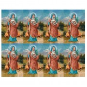 Saint Agatha Eight-Up Micro Perforated Bulk Prayer-Cards - 125 sheets (1000 total cards) Saint Agatha Eight-Up Micro Perforated Bulk Prayer-Cards - 125 sheets (1000 total cards)
