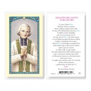 25pk - Oraicion Del Santo Cura De Ars Laminated Holy Card Pk 25