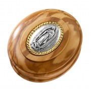 Our Lady of Guadalupe Olive Wood Keepsake Box