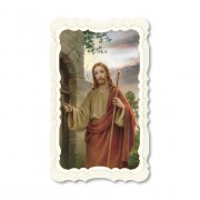 Christ Knocking At The Door Prayer-Card - 50 Pack