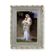 5 1/2" x 7 1/2" Rosebud Frame with Bouguereau: Divine Innocence Print