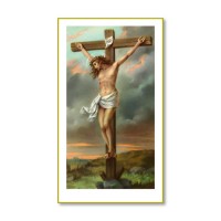 The Crucifixion Prayer-Card
