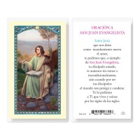25pk - Oraicion A San Juan Evangelista Laminated Holy Card Pk 25