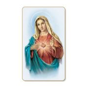Immaculate Heart of Mary Holy Card