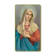 Immaculate Heart of Mary Holy Card
