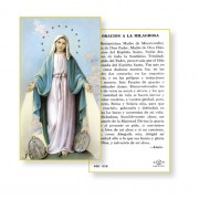 La Milagrosa Prayer-Card