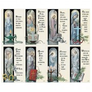 Omega Series Assorted Eight-Up Micro Perforated Bulk Prayer-Cards  - 125 sheets (1000 total cards)