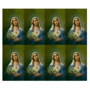 Immaculate Heart of Mary Eight-Up Micro Perforated Holy Cards