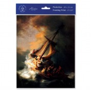 3pk - 8" x 10"  Rembrandt: Storm on the Sea of Galilee Print  (sold in inc. of 3)