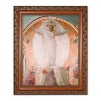 10" x 12" Ornate Wood Frame with an 8" x 10" Transfiguration of Christ Print