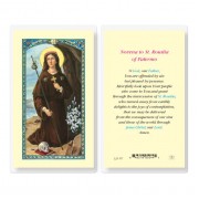 25pk - Saint Rosalia of Palermo Laminated Holy Card  Pk 25