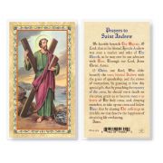 St. Andrew Laminated Holy Card. Inc. of 25