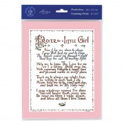 3pk - 8" x 10" Prayer for a Little Girl Print  (sold in inc. of 3)