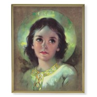 8" x 10" Gold Plaque Frame with a The Child Jesus Print
