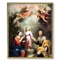 8" x 10" Gold Plaque Frame with a Murillo: Heavenly and Earthly Trinities Print 8" x 10" Gold Plaque Frame with a Murillo: Heavenly and Earthly Trinities Print